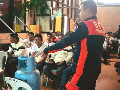 SP GenSan conducts fire safety seminar and drill in support of Fire .
